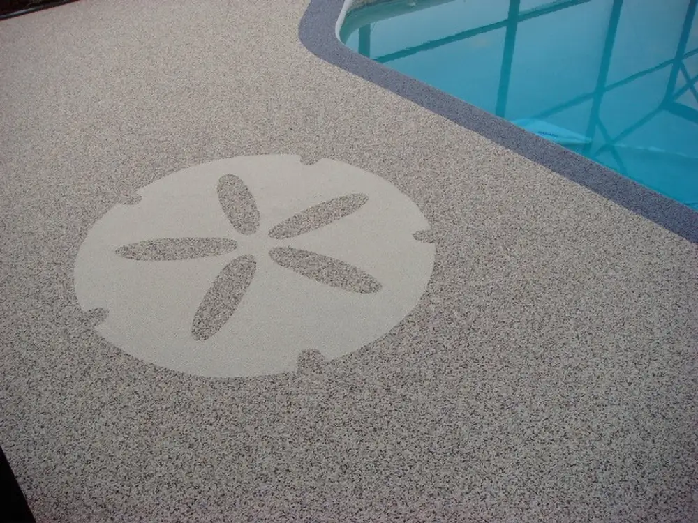 residential pebbleflex pooldeck